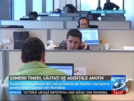 Şomerii tineri, căutaţi de ANOFM