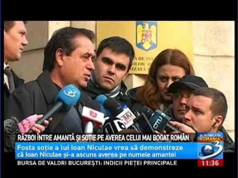 Război între amantă şi soţie pe averea celui mai bogat român