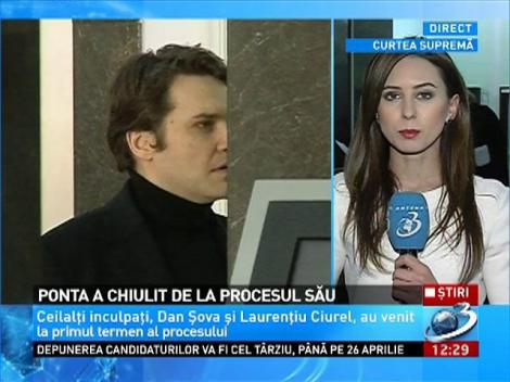 Ponta a chiulit de la procesul său