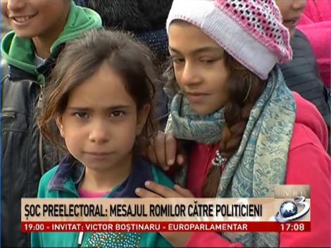 Şoc preelectoral: Mesajul romilor către politicieni
