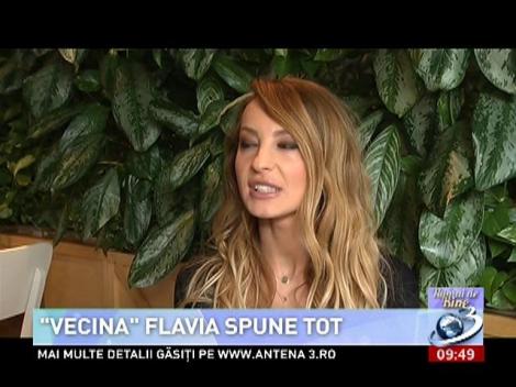 ”Vecina” Flavia spune tot. Acesta este trucul ei de frumusețe