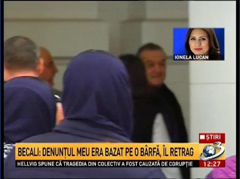 Scandal la procesul în care e audiat Gigi Becali