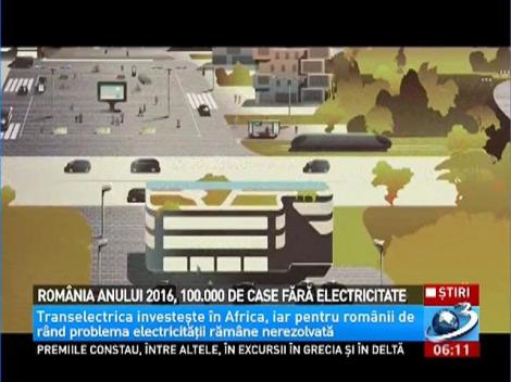 România anului 2016, 100.000 de case fără electricitate