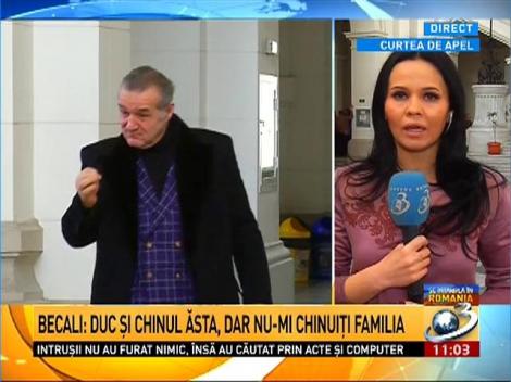 Gigi Becali, din nou în fața instanței