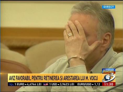 Aviz favorabil pentru reținerea și arestarea lui Mădălin Voicu
