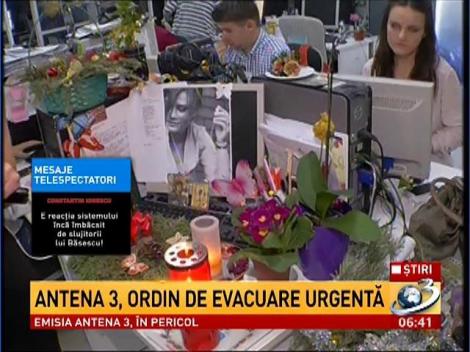 Dana Grecu a facut turul sediului Antena 3 şi Antena 1