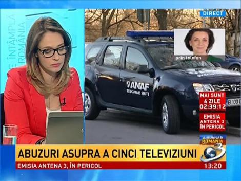 Carmen Tănase, solidară cu Antena 3