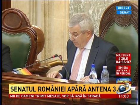 Premierul Dacian Cioloş, invitat în Senat pentru situaţia Antenei 3