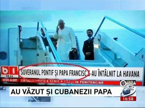 Deziluzia Optică: Au văzut şi cubanezii Papa