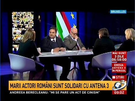 Parlamentarii europeni acuză abuzul ANAF &icirc;mpotriva Antena 3