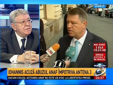 Corneliu Dobrițoiu, despre reacția lui Klaus Iohannis în cazul Antena 3