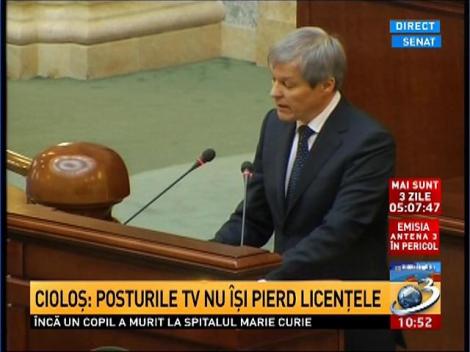 Cioloş: Statul nu poate valorifica un bun decât prin vânzare