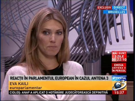 Reacţii &icirc;n Parlamentul European &icirc;n cazul Antena 3