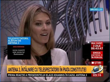 Abuzurile asupra Antena 3, taxate şi la Bruxelles