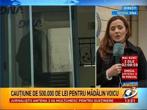 Voicu, cercetat sub control judiciar