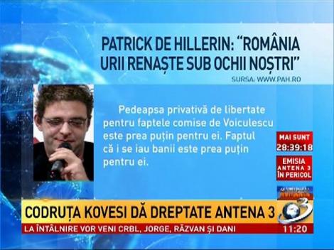 Patrick de Hillerin: România urii renaşte sub ochii noştri