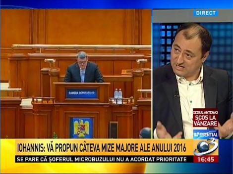 Mirel Palada: Preşedintele Klaus Iohannis nu a spus nimic în discursul său