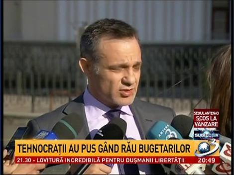 Tehnocraţii au pus g&acirc;nd rău bugetarilor