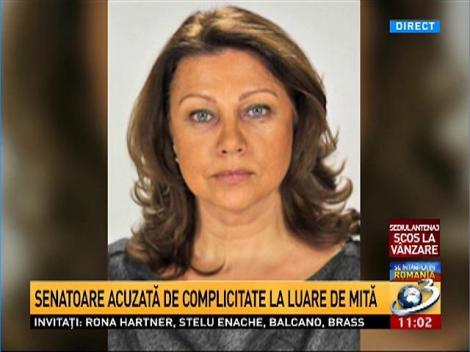Senatoare, acuzată de complicitate la luare de mită