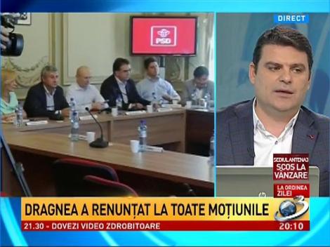 Radu Tudor: Liviu Dragnea a recunoscut că este la putere