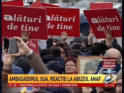 Ambasadorul SUA, despre abuzul ANAF. Răspunsul Antena 3