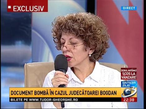 Documente bombă &icirc;n cazul judecătoarei Camelia Bogdan