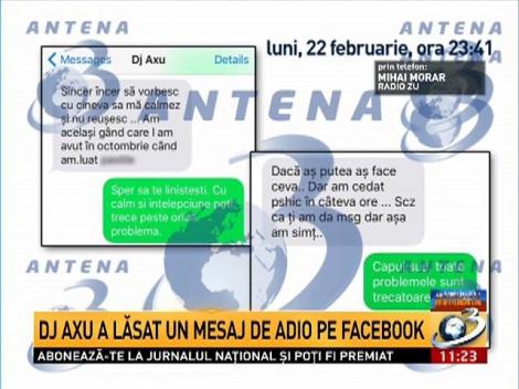 Mihai Morar: Eu cred că DJ Axu este în viață