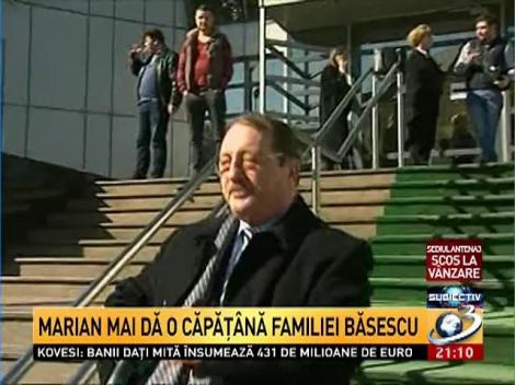 Marian mai dă o căpăţ&acirc;nă familiei Băsescu