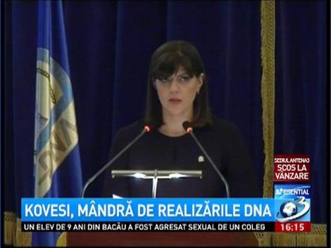 Kovesi, m&acirc;ndră de realizările DNA