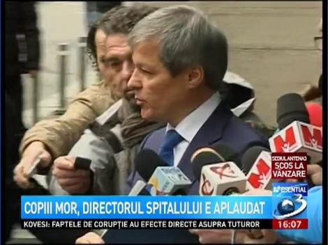 Cioloş: I-am cerut  ministrului Sănătăţii să ia măsuri