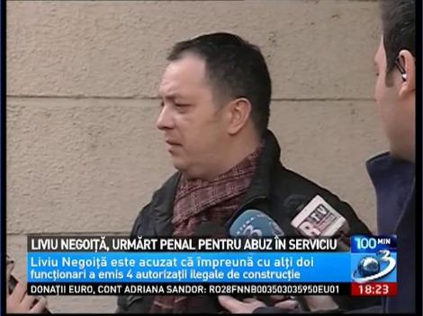 Liviu Negoiţă, urmărit penal. Fostul edil a ajuns la DNA