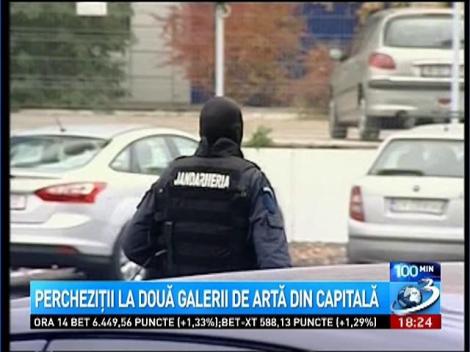 Două mii de tablouri, ridicate de la două case de licitaţii din Bucureşti