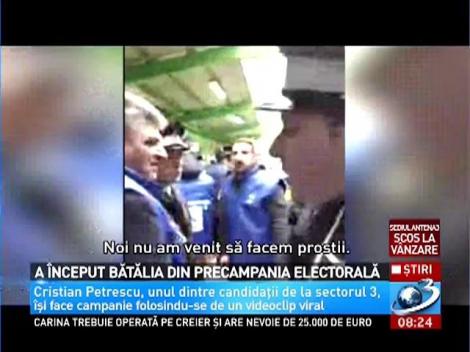 A &icirc;nceput bătălia din precampania electorală. Capitala, plină de afișe și bannere