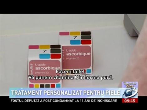 Tratament personalizat pentru piele