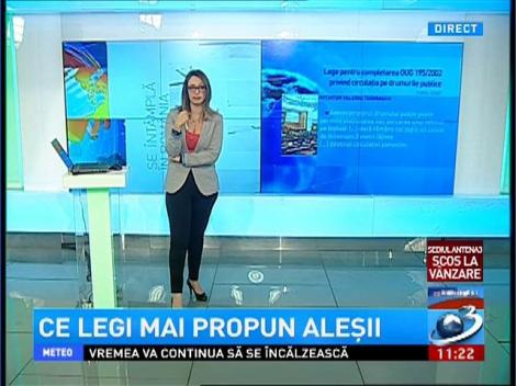 Ce legi mai propun aleşii