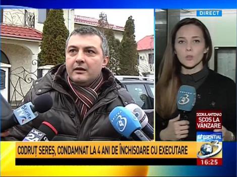 Codruţ Sereş, 4 ani de &icirc;nchisoare cu executare