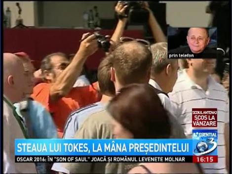 Steaua lui Tokes, la m&acirc;na preşedintelui