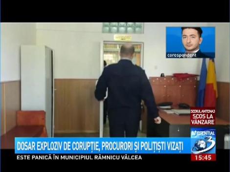 Dosar exploziv de corupţie, procurori şi poliţişti vizaţi