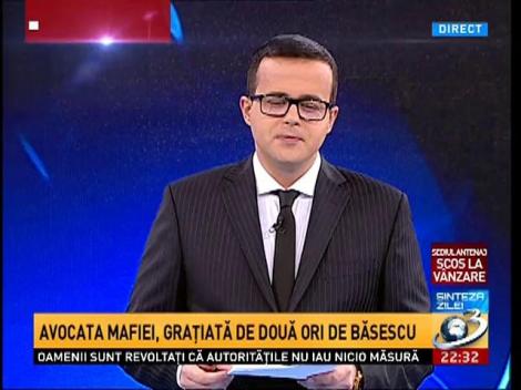 Avocata mafiei, grațiată de două ori de Traian Băsescu