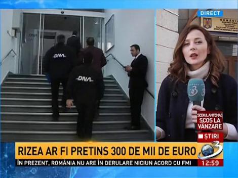 Cristian Rizea, adus cu mandat la DNA