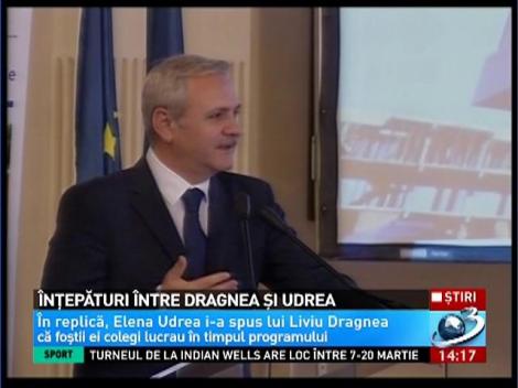 Înţepături între Dragnea şi Udrea