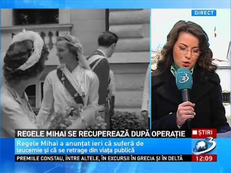 Regele Mihai se recuperează după intervenția chirurgicală. "Sunt sigur că fiica mea, Margareta, va găsi înțelepciunea și forța de a mă reprezenta"