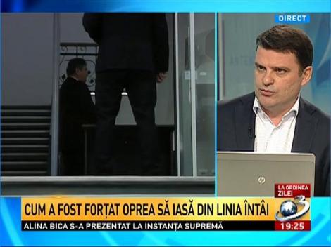 Radu Tudor: Gabriel Oprea este o creaţie a sistemului de forţă