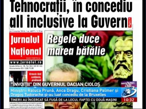 "&Icirc;nvoiţii" din Guvernul Dacian Cioloş