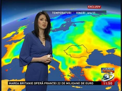 Cum va fi vremea &icirc;n acest weekend