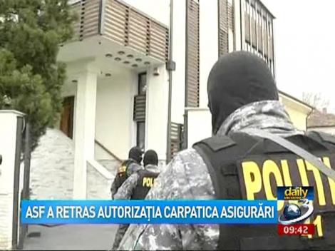 ASF a retras autorizaţia Carpatica Asigurări