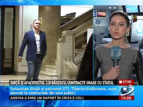 Ghiţă şi afaceristul lui Băsescu, contracte grase cu statul