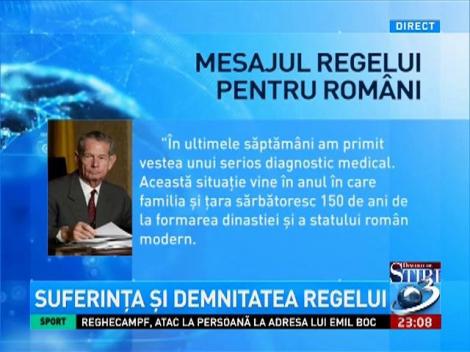 Mesajul Regelui pentru rom&acirc;ni