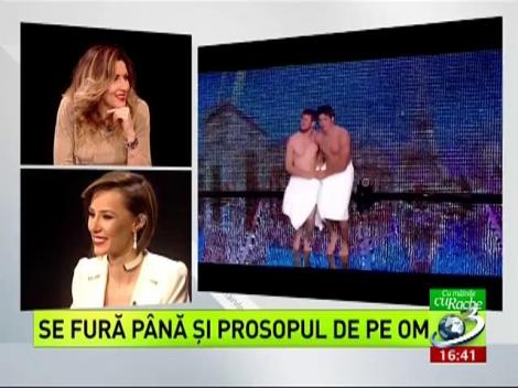 Se fură p&acirc;nă şi prosopul de pe om