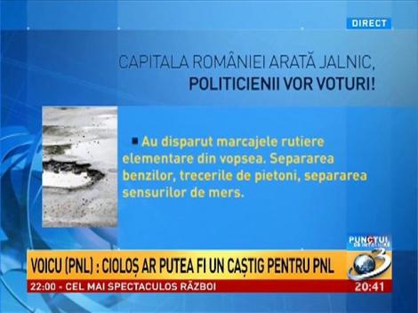 Capitala arată jalnic, politicienii vor voturi